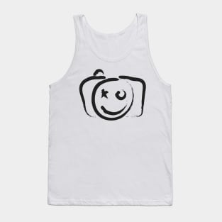 Happy Face Smile Click Tank Top